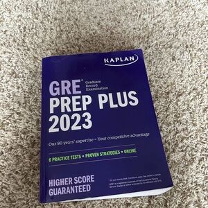 Kaplan GRE Prep Plus Guide